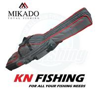 MIKADO ROD HOLDALL Sac de pêche 3 compartiments 160 cm gris fermeture éclair ...
