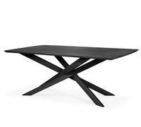 Mikado Table à manger rectangulaire Chêne noir Ethnicraft - 5404023617194