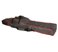 Mikado UWD-05-140-4-GY Sac de pêche 3/4 compartiments pour canne à pêche 140 cm/150 cm/160 cm/170 cm