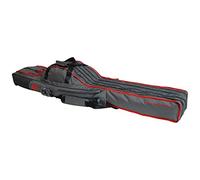 Mikado UWD-05-170-3-GY Sac de pêche à 3 compartiments pour canne à pêche 140 à 150 à 160 à 170 cm