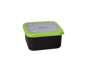 MIKADO WITH STRAINER Boîte à appâts pour pellets, avec tamis à granulés météo 17 x 17 x 8,5 cm