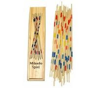Mikados - Coffret plumier de 40 pièces en bois 26 cm - HOBBY TECH