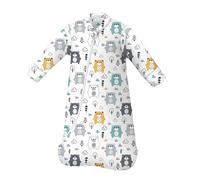 MIKAFEN Gigoteuse Hiver bébé Gigoteuse Enfant 3.5 Tog Sac de Couchage Pur Coton Différentes Tailles de la Naissance à 4 Ans