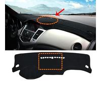 Mikalin - Couverture de Tableau de Bord de Voiture Couvertures de Tableau de Bord intérieures Anti-Rayures - pour Chevrolet Cruze 2009 2010 2011 2012 2013 2014 2015