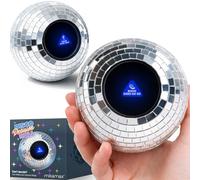 mikamax Boule de décision disco - Magic Decision Maker - Secouez pour réponses - Jeu de fête et jouet de bureau - Idée cadeau amusante