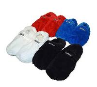 Mikamax - Hot Feet Deluxe - Chaussons Chauds - Chaussettes Réchauffantes - Couleurs Changeantes - Pantoufles Chaudes - Relax - Cadeau Noël - Odeur de Lavande - One Size