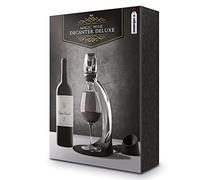 Mikamax - Magic Wine Decanter Deluxe - Aérateur de vin - Carafe à vin - Décanteur de vin - verser du vin - Compatible lave-vaisselle - Cadeau élégant - Accessoire vin - matériau ABS