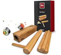 mikamax Maki Master Kit de fabrication de sushis 100% bambou, Taille unique
