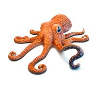 mikamax Peluche Pieuvre géante - 150 cm - Peluche Douce et réaliste - Animal Marin lesté pour Enfants - Idée Cadeau Amusante