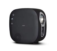 mikamax Projecteur laser Smart Twilight - Haut-parleur Bluetooth intégré - Fonctionne avec Google Home et Alexa - Projecteur étoile - Projecteur Galaxy - Clouds personnalisables, étoiles et lune - 15