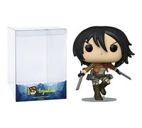 Mikasa Ackermann 1166-57981 Lot de figurines en vinyle avec 1 protecteur graphique ToysDiva