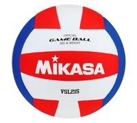 MIKASA Ballon de Volleyball de Classe compétitive (Rouge/Blanc/Bleu)
