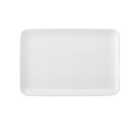 Mikasa Chalk Plateau de service rectangulaire en porcelaine, 26,5 cm x 18 cm x 2 cm, dans une boîte