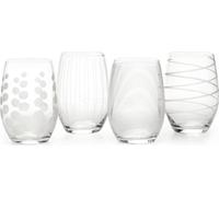Mikasa Cheers Verres à vin sans pied en cristal gravé - 4pcs.
