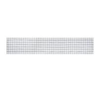 Mikasa Chemin de Table en Coton et Lin, Chemin de Table Blanc à Carreaux, 230 x 33cm | Chemin de Table Naturel pour Salle à Manger Rustique, Lavable en Machine