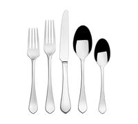 Mikasa Colson 18/10 20 Piece Stainless Steel Flatware Set, Service For 4