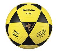 MIKASA FT5 FQ BKY Ballon Footvolley Unisexe Adulte, Multicolore-Noir/Jaune, 5