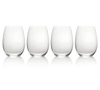 Mikasa Julie Lunettes de luxe en cristal sans plomb Transparent, Verre, transparent, 19.75 oz