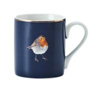 Mikasa Mug droit en porcelaine Motif rouge-gorge