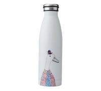 Mikasa Tipperleyhill Bouteille d'Eau Isotherme en Acier Inoxydable à Double Paroi, Garde les Boissons Chaudes Pendant 12 Heures et Froides Pendant 18 Heures, Motif Canard, Lavage à la Main, 500 ml