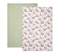 Mikasa Tipperlyhill Ensemble de torchons Motif rouge-gorge