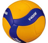 Mikasa V400W volley-ball jaune et bleu - 4