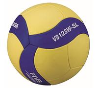 Mikasa VS123W-SL Ballon de Volleyball Unisexe pour Adulte Bleu Taille 5