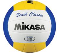Mikasa VX20 Beach Classic Ball VX20 Ballon de Volleyball Unisexe, Blanc, 5 EU
