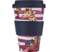 Mikasa wild at heart giraffe tasse de voyage, 370ml