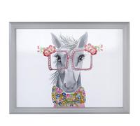 Mikasa X Tipperleyhill Laptray, Plateau Imprimé avec Fond Rembourré, Plateau Rectangulaire pour Manger, Lire et Dessiner, Imprimé Cheval, 44 cm, Cadeau Unique