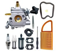 Mikatesi Kit carburateur C1Q-S183 BR600 avec filtre à air 4282 141 0300 pour souffleur à feuilles Stihl BR500 BR550 BR600 BR700 BR 500 550 600 700 remplace Zama C1Q-S183 428282 -120-120 0606 Pièces