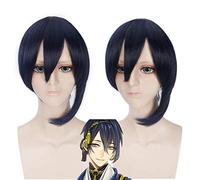 Mikazuki Munechika Cosplay perruque Anime Touken Ranbu jeu de rôle cheveux résistant à la chaleur cheveux synthétiques Halloween fête Costume perruques
