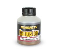 MikBaits Gangster G2 Crabe Anchois Asafetida 250 ml Appât additif booster