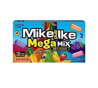Mike and Ike Candy, Mega Mix, 4.25oz Theater Box, Pack of 12