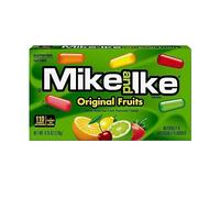Mike and Ike Candy, Original Fruits, 4.25oz Theater Box, Pack of 12