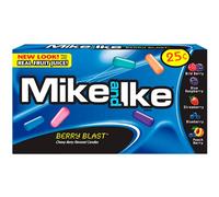 Mike & Ike Berry Blast Candy USA Lot de 24 sachets de 22 g