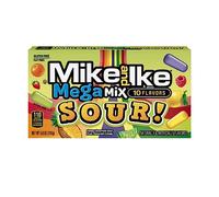 Mike & Ike Mega Mix Sours Lot de 12 sachets de 141,7 g