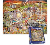 Mike Jupp Puzzles - I Love Autumn - Puzzle de 1000 pièces pour Adultes - Fabriqué au Royaume-Uni - 66 cm x 50 cm