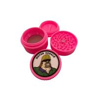 Mike Nolan - Big LEZ Show - Never Exhale - Moulin à herbes - Judge Grinda - Imprimé 3D (rose, attrape-herbes)