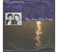 MIKE OLDFIELD FEATURING ANITA HEGERLAND - TIME HAS COME 7 INCH (7" VINYL 45) GERMAN VIRGIN 1987