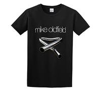 Mike Oldfield Logo Graphic Unisex Tee Shirt Black XXL
