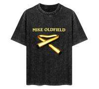 Mike Oldfield Logo Mens Black T-Shirt Top Unisex Tee 3XL