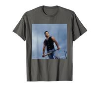 Mike Piazza Baseball Catcher NY Mets MLB par Michael Grecco T-Shirt