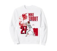 Mike Trout | Joueurs de Baseball de Los Angeles A MLB | MLBMTR304N Sweatshirt