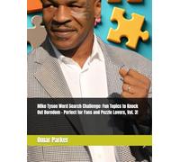 Mike Tyson Word Search Challenge: Fun Topics to Knock Out Boredom - Perfect for Fans and Puzzle Lovers, Vol. 3!