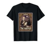 Mikhail Boulgakov The Master Tarot Card Black Cat Novelist T-Shirt