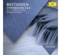 MIKHAIL/RNO PLETNEV - SINFONIEN 2+4 CD NEUF BEETHOVEN,LUDWIG VAN