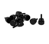 Miki&Co PC en alliage aluminium vis moletée M3x12mm 10pcs, mk797268fr249468