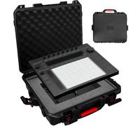 MiKiJoy4U Coque rigide pour manette Ableton Push 3, étui de transport rigide équipé d'une poignée confortable avec mousse personnalisable