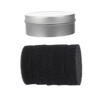 Mikikit 1 ensemble Éponge Nettoyante pour Pinceaux de Maquillage Kit Nettoyeur et Remplacements Outil Pratique pour Éliminer et Ombres sans Eau Produits Chimiques pour Maison Voyage et
